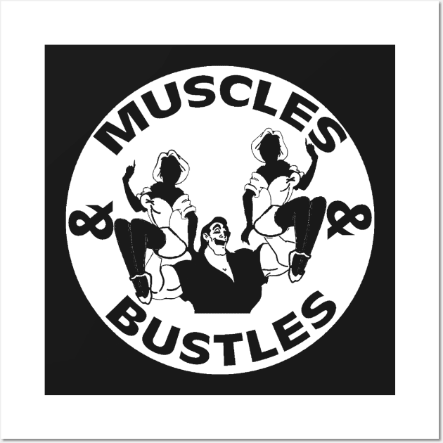 Muscles & Bustles Wall Art by Whats Dis